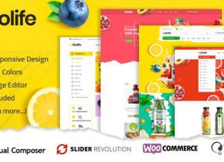 Biolife Theme WordPress pour Aliments Biologiques Prise en Charge.jpg