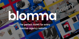 Blomma Theme de portefeuille de lagence creative.png