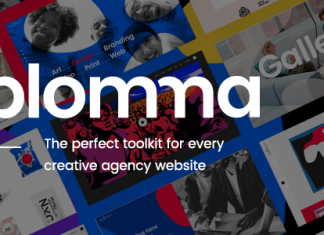 Blomma Theme de portefeuille de lagence creative.png