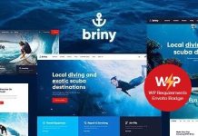 Briny | Thème WordPress pour une école de plongée sous-marine et sports nautiques + RTL Briny Theme WordPress pour une ecole de plongee sous marine.jpg