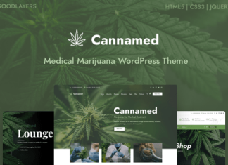 Cannamed Cannabis Marijuana WordPress.png