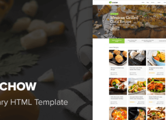 Chow – Modèle HTML de blog de recettes et de nourriture Chow Modele HTML de blog de recettes et de.png