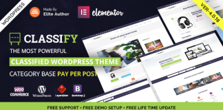Classify Theme WordPress dannonces classees.png