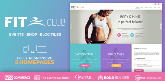Club de remise en forme Theme WordPress sante.png
