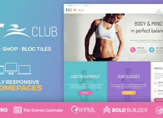 Club de remise en forme Theme WordPress sante.png