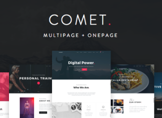 Comete Theme WordPress polyvalent et creatif.png