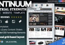 Continuum – Thème HTML de magazine Continuum Theme HTML de magazine.jpg