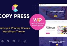 CopyPress Theme WordPress pour services de conception et dimpression.jpg