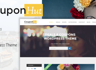 CouponHut theme WordPress de coupons et offres.png
