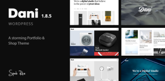 Dani Un theme WordPress Portfolio Shop dynamique.png