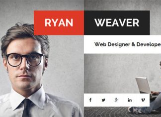 Divergent Theme WordPress de CV personnel et carte de.jpg