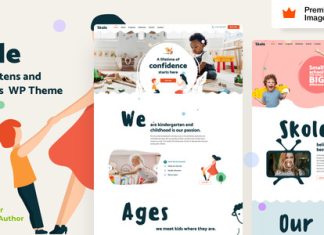 Ecole Theme WordPress pour la maternelle des enfants.jpg