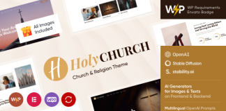 Eglise Sainte Theme WordPress pour la religion la charite.png