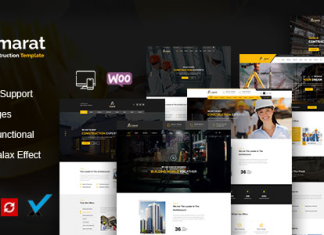 Emarat Theme de construction WordPress.png