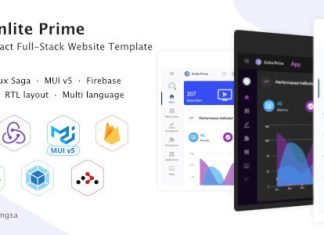 Enlite Prime – Modèle de tableau de bord admin React pour développeur full-stack Enlite Prime Modele de tableau de bord admin React.jpg