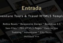 Entrada Modele HTML de reservation de voyages et visites.jpg