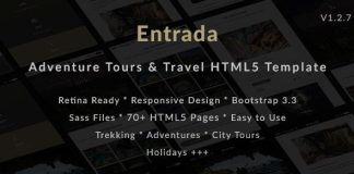 Entrada Modele HTML de reservation de voyages et visites.jpg