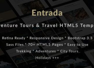Entrada Modele HTML de reservation de voyages et visites.jpg