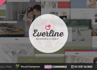 Événement de mariage – Thème WordPress Everline Evenement de mariage Theme WordPress Everline.png