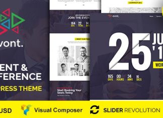 Evont Theme WordPress pour evenements et conferences.jpg