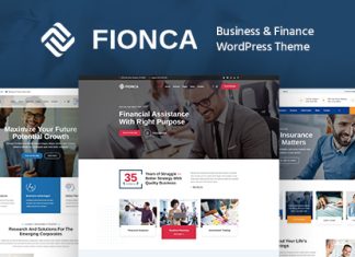 Fionca Theme WordPress pour les affaires et la finance.jpg