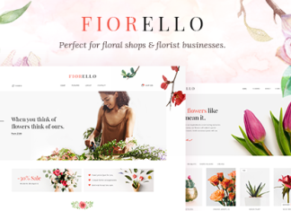 Fiorello Theme pour fleuriste et magasin de fleurs.png