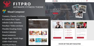 FitPro Theme WordPress pour evenements de fitness salle de.png
