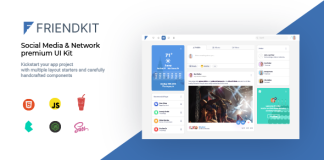 Friendkit Kit dinterface utilisateur pour les reseaux sociaux.png