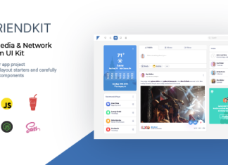 Friendkit Kit dinterface utilisateur pour les reseaux sociaux.png