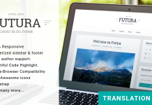 Futura Theme Ghost reactif et minimaliste.png