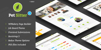 Garde danimaux Theme WordPress Job Board Responsive.png