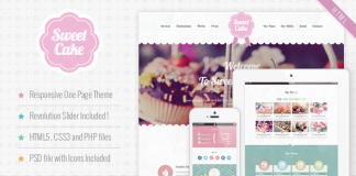 Gateau Sucre Theme dune Page HTML5 Reactif.png