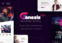 GenesisExpo | Thème WordPress pour événements commerciaux et conférences GenesisExpo Theme WordPress pour evenements commerciaux et conferences.jpg