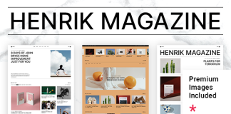 Henrik Theme de Magazine Creatif.png