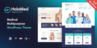 HolaMed Theme WordPress pour clinique medicale de diagnostic et.png
