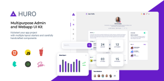 Huro Kit dinterface utilisateur admin et webapp polyvalent.png