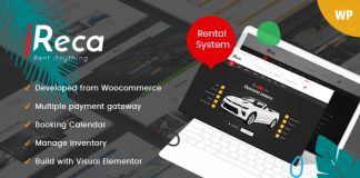Ireca Theme WordPress de location de voiture bateau velo.jpg
