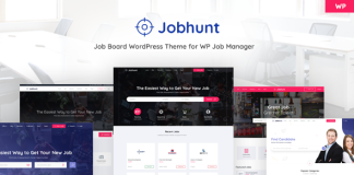 Jobhunt Theme WordPress pour tableau des offres demploi avec.png