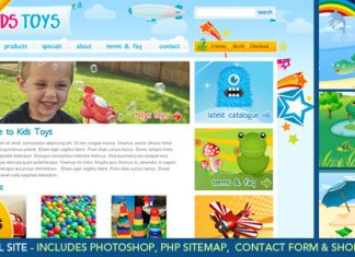 Jouets pour enfants – Site HTML de 9 pages Jouets pour enfants Site HTML de 9 pages.jpg
