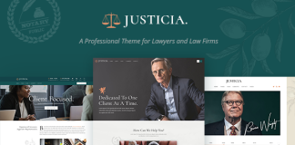 Justicia Theme pour Avocat et Cabinet Juridique.png