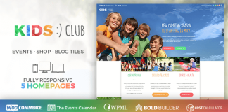 Kids Club theme WordPress pour la maternelle lecole et.png
