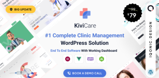 KiviCare 20 Solution WordPress de Gestion de Clinique Medicale.png