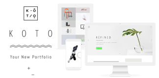 Koto Theme Portfolio pour Artistes.png