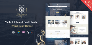 Lamaro Theme WordPress pour club de yacht et service.png