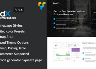 LandX Theme WordPress polyvalent constructeur de pages de destination pour.png
