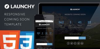 Launchy Modele de page de garde reactive a venir.jpg