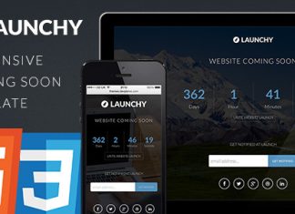 Launchy – Modèle de page de garde réactive à venir Launchy Modele de page de garde reactive a venir.jpg