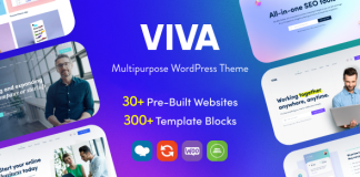Le theme WordPress polyvalent Viva.png