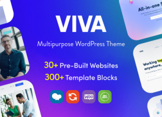 Le thème WordPress polyvalent Viva Le theme WordPress polyvalent Viva.png