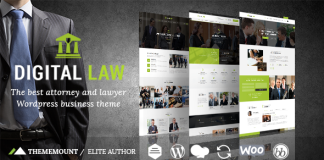 Loi numerique Theme WordPress pour avocat et conseiller juridique.png
